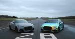 1300-сильный Audi RS Drag Race: Audi TT RS Vs. Audi RS3