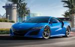 Acura NSX 2021 года выглядит великолепно в новой окраске Long Beach Blue Pearl