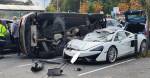 Audi Q5 разгромила McLaren 570GT на стоянке
