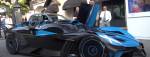 Bugatti Bolide пойман близко и лично прибыл на виллу д'Эсте