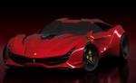 Ferrari CascoRosso Concept - это современная Testarossa