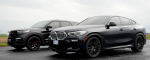 Ford Explorer ST тащит BMW X6 и Dodge Durango SRT 392, быстро наступает мокрый хаос