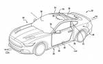Ford Mustang получит эффектное большое лобовое стекло, показ патентов