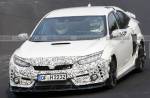 Honda Civic Type R может получить возвратный цвет и меньшее заднее крыло