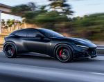 Атласно-черный на темно-красном Ferrari Purosangue Rocking Novitec x Vossen «Обувь» — это то, что нужно в 2025 году