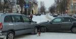 ДТП в Лунинце произошло рядом со школой