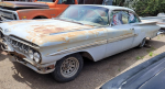 Этот Chevrolet Impala 1959 года попал в сеть для второго шанса, таинственный двигатель внутри