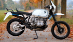 Этот модифицированный BMW R 100 GS 1990 года находится на полпути между кастомом и рестомодом