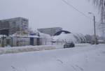 Фото: в Пензе обвалилась крыша автомойки