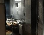 Фотографии из больницы в Новосибирске, где при пожаре погиб один человек
