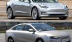Как Geely Geometry A соответствует модели Tesla 3?
