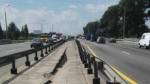 Мост поврежден на пересечении Игуменского тракта и МКАД