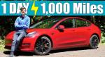 Можно ли проехать 1000 миль за день на электромобиле?