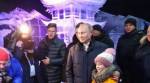 Путин посетил фестиваль ледовых скульптур в Петербурге