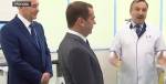 Собянин показал Медведеву новый медицинский кластер в Сколкове