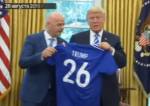 Трамп допустил переименование "соккера" в "футбол" после красной карточки от Инфантино