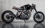 Уникальный Yamaha SR400 Cafe Racer уделяет большое внимание повышению производительности