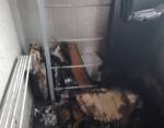 В Минске на Жиновича из-за брошенного сверху окурка горел балкон